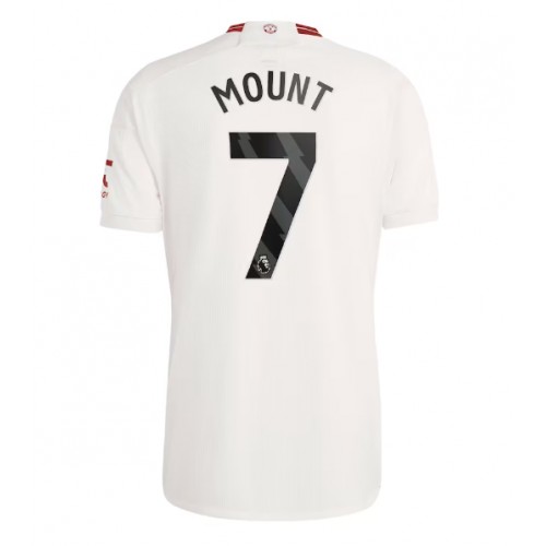Manchester United Mason Mount #7 Rezervni Dres 2023-24 Kratak Rukav